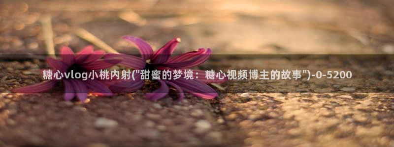 糖心vlog排行榜：糖心vlog小桃内射(\